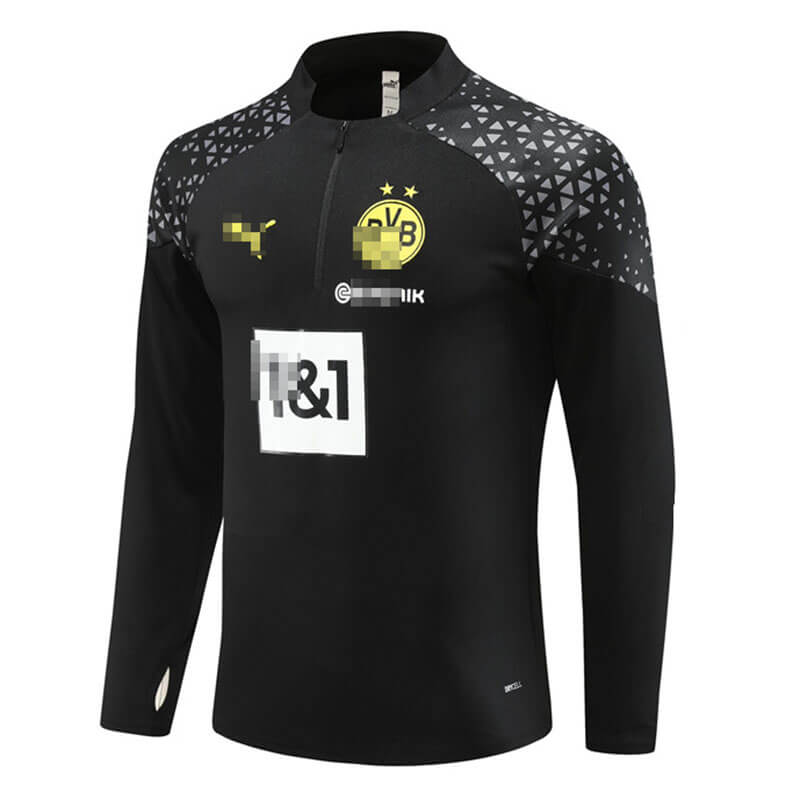 Sudadera Entrenamiento Borussia Dortmund 2023/2024 Negro